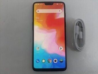 OnePlus 6 8/128gb Black. Záruka 6 měsíců.