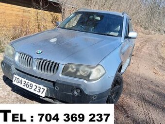 // BMW X3 2.0D 110kw - M47D20 //DÍLY