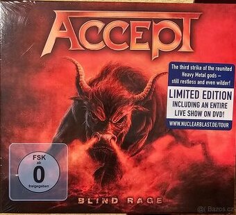 ACCEPT - Blind Rage CD/DVD