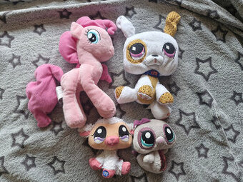 LPS littles pet shop plyšáci
