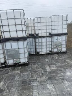 Ibc kontejner, 1000 litrový nádrž, retenční nádoba, sud 1000