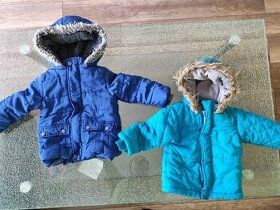 Dětské zimní bundy 80-86