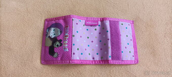 Peněženky pro holčičku Máša a medvěd a pro kluka Ovečka Shau