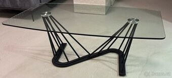 Skleněný jidelní stůl 180x100 cm - nový