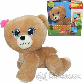 PLYŠÁKOV - DOMÁCÍ MAZLÍČEK CHODÍCÍ MEDVÍDEK BARNY