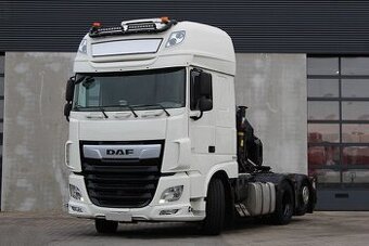 DAF XF 480 6x2 - tahač návěsů s hydraulickou rukou