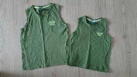 Sourozenecká tílka vel 104 a 134