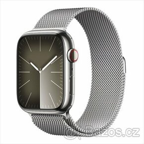 Apple watch 9 stainless steel milanese loop 45 mm