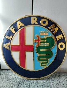 Alfa Romeo - podsvětlený znak 120 cm