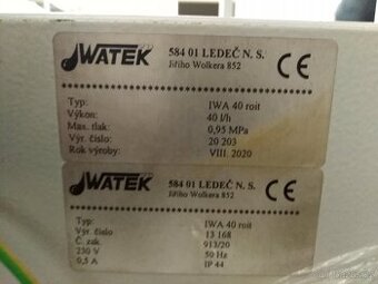 Destilační přístroj IWA WATEK ROIT 40