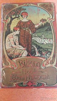 Bilzovo léčení přirozené - rok vydání 1901.