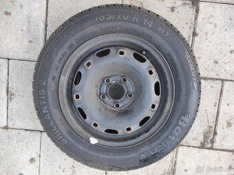 Prodám 4 ks letních pneumatik na škoda fabie