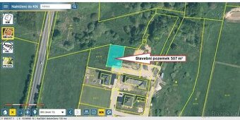 Stavební pozemek 507 m², obec Drmoul