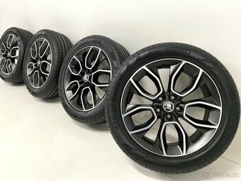 škoda kodiaq 19 alu 5x112 Crater zimní černá kola