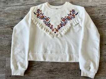 Bílá mikina H&M