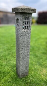 Japonská lampa - ŽULA - výška cc1m