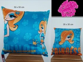 Dekorační antialergický polštář Princess - nový - 1
