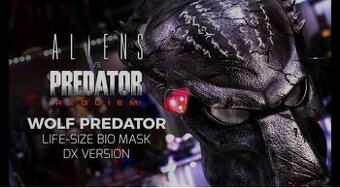 Predator Wolf mask DX version ne sideshow