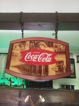 COCA COLA SVÍTÍCÍ RETRO CEDULE - 1