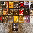 originální DVD světových hudebních umělců a kapel