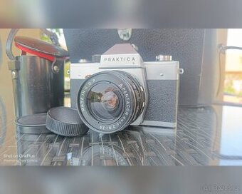 Praktica L + Pentacon auto 2.8/39 mm G.D.R., M42 - 1