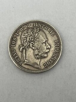 Rakousko-Uherský 1 Florin (1 Gulden) – 1878