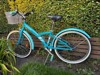 Prodám dětské 24" městské kolo BTWIN 500 – jako nové