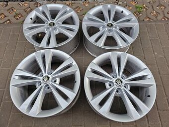 ALU kola disky Škoda 5x112 R18 Neptune Octavia RS