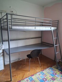 Prodám 2 ks dětských vyvýšených postelí
