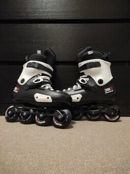 Kolečkové inline brusle Powerslide Zoom Pro Black 80 Trinity - 1