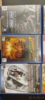 Hry na PS2/PS4/PS5 téměř nové/nové