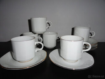 Hrnečky s podšálky