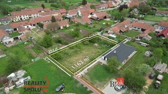 Prodej, pozemky/bydlení, 1163 m2, Malhostovice, Brno-venkov 