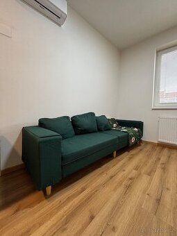 Zelený gauč nerozkládací