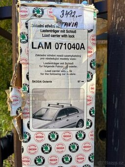 Střešní příčníky Škoda octavia 1