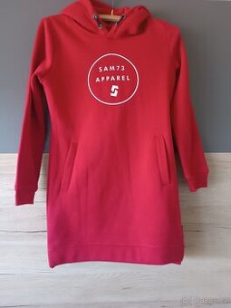 Mikina vel. 152 SAM, mikinové šaty