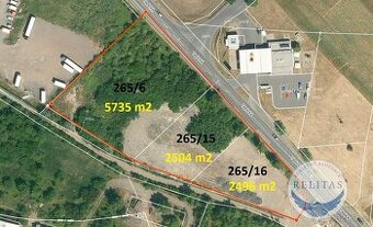 Prodej komerčního pozemku 10 735 m²