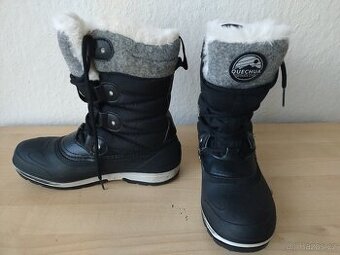 35) boty sněhové nepromokavé s kožešinou