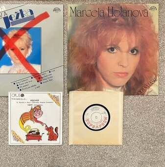 Mix veľkých a malých platní spolu za 150kč