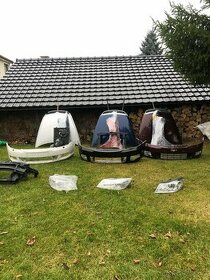 predek skoda octavia II 08-13 kapota naraznik xenon NaLAK