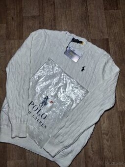 Svetr Ralph Lauren bílý