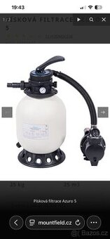 Nova piskova filtrace Azuro 5