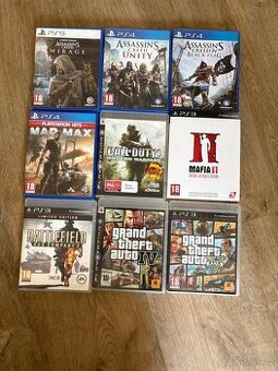 🎮 PRODÁM HRY NA PS3 / PS4 / PS5 – SKVĚLÉ CENY 🎮