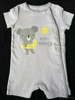 Letní overal s medvídkem