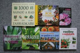 2) Prodám 21 knih - zahrada, rostliny