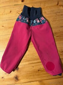 Unuo softshellove kalhoty 98/104