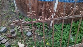 Kované zábradlí/ plot