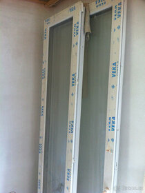 Nové balkonové dveře 1490 x 2475, VPO Protivanov s 3-sklem