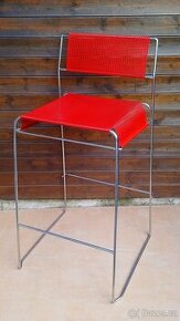 Retro celokovové barové židle  - 80" Vintage Arrben