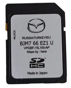 Mazda SD NAVTEQ, MZD Connect, SD karta BJM7-66-EZ1U